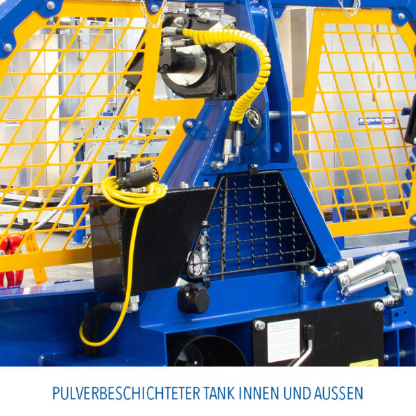 Pulverbeschichteter Tank innen und aussen